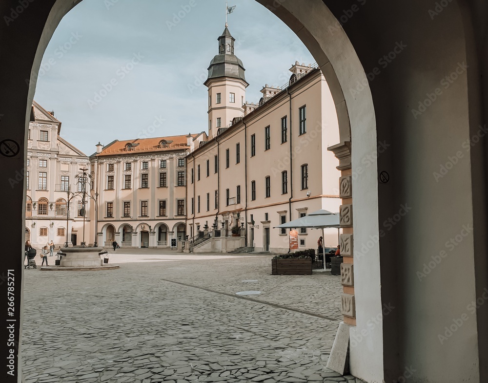 old town square in warsaw poland