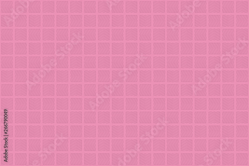 3d rendering. modern seamless repeating small pink square design tile pattern texture wall background.