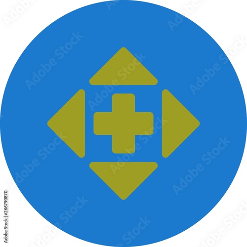 Complex Direction Arrow Icon For Your Project