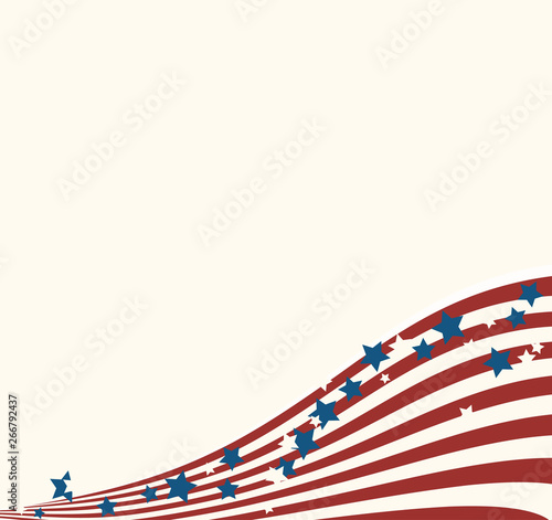 American flag patriotic background