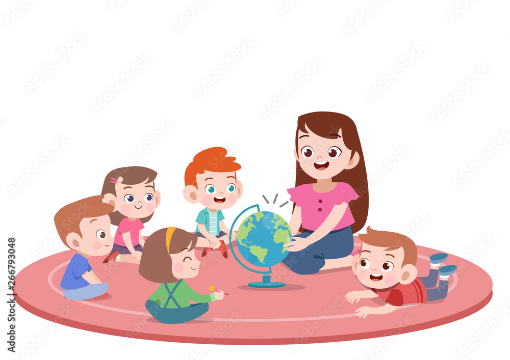 teacher with student vector illustration isolated teacher with student vector illustration isolated