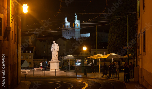 Lisbonne de nuit © Pascal