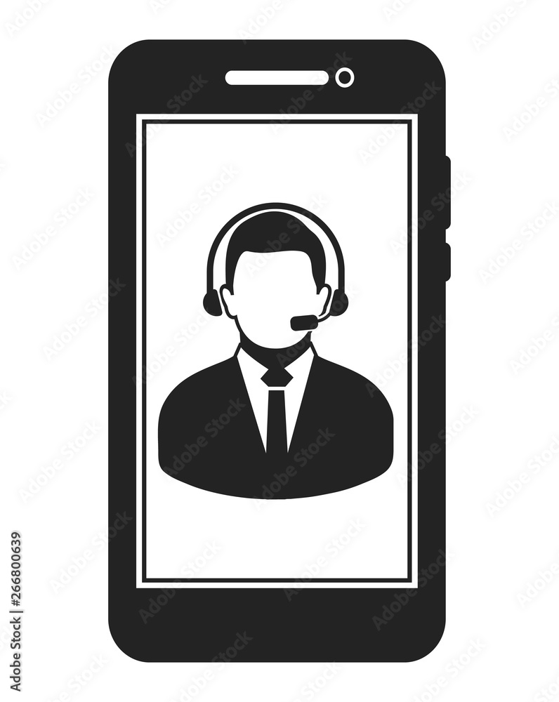 Online Customer Service Icon. Flat style vector EPS. Online Customer Service Icon. Flat style vector EPS.