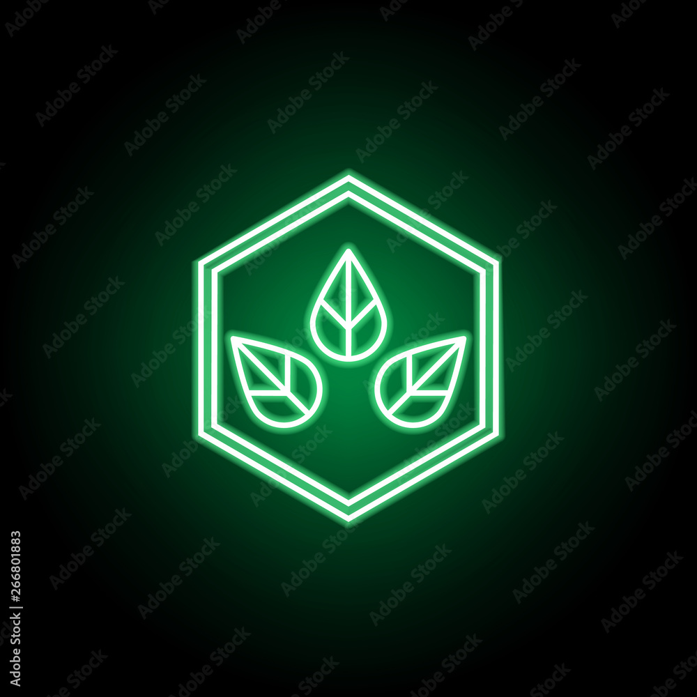 marijuana leaves outline icon in neon style. Can be used for web, logo, mobile app, UI, UX marijuana leaves outline icon in neon style. Can be used for web, logo, mobile app, UI, UX