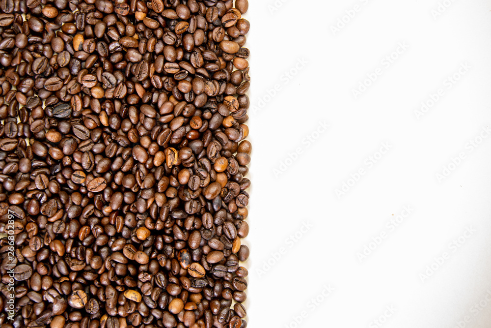 Roasted coffee beans, can be used as a background Roasted coffee beans, can be used as a background