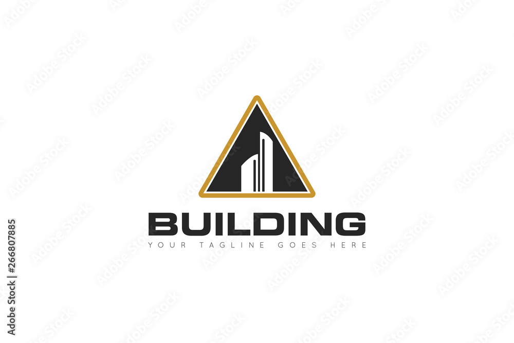 building logo and icon vector Illustration design template building logo and icon vector Illustration design template