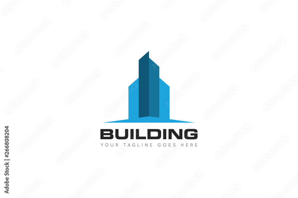 building logo and icon vector Illustration design template