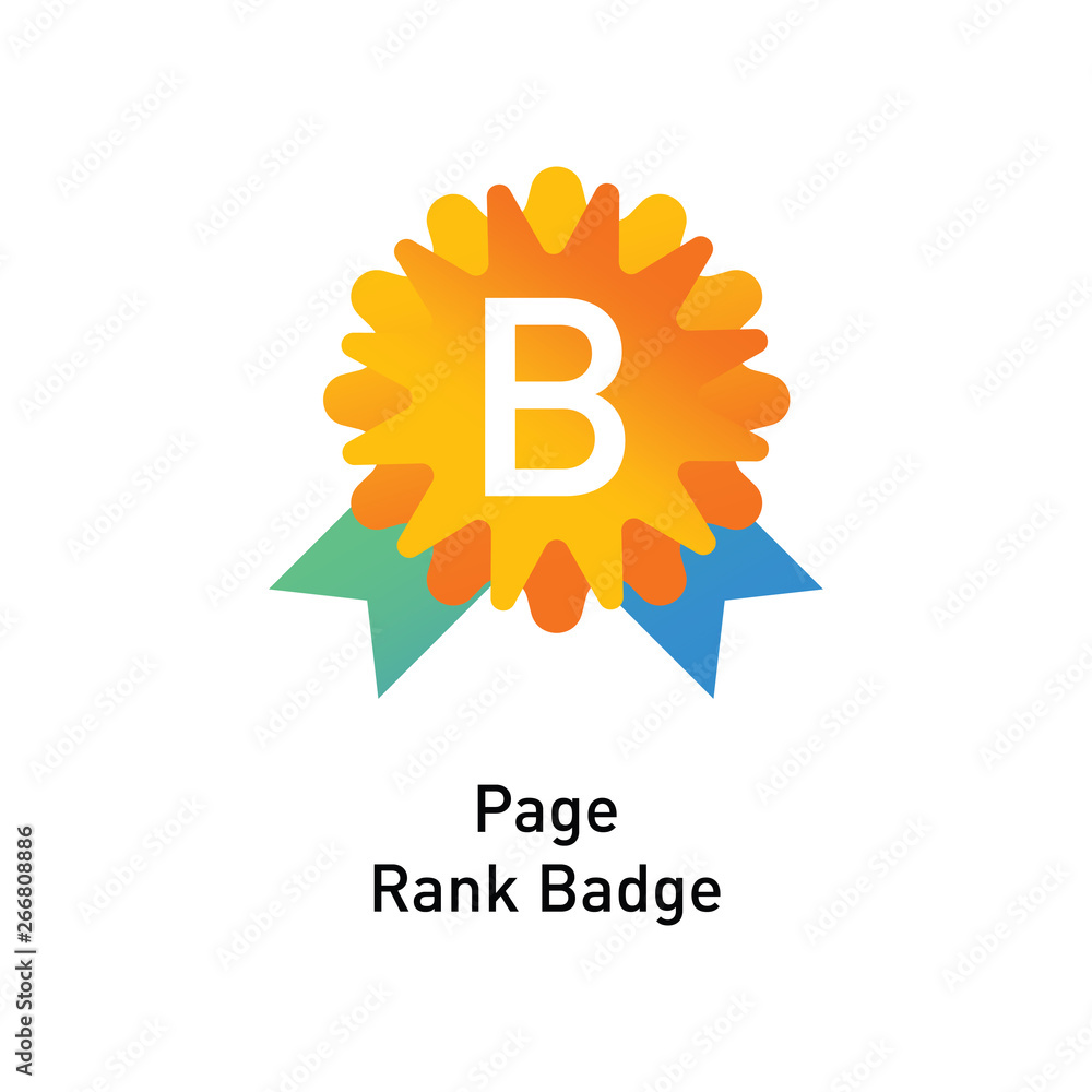 page rank badge popular web icon design page rank badge popular web icon design