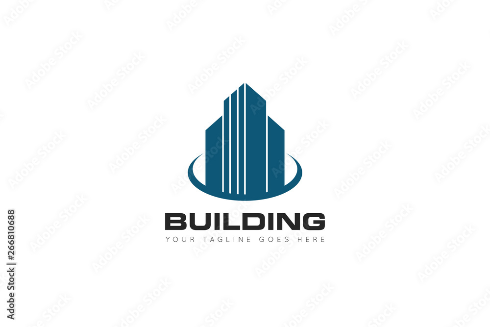 building logo and icon vector Illustration design template building logo and icon vector Illustration design template
