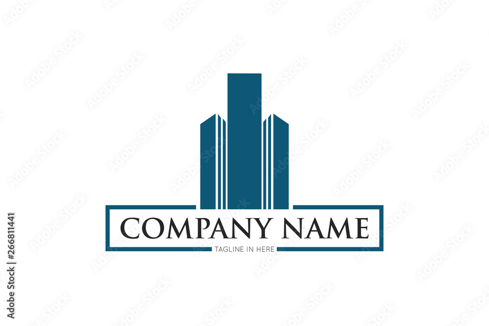 building logo and icon vector Illustration design template building logo and icon vector Illustration design template