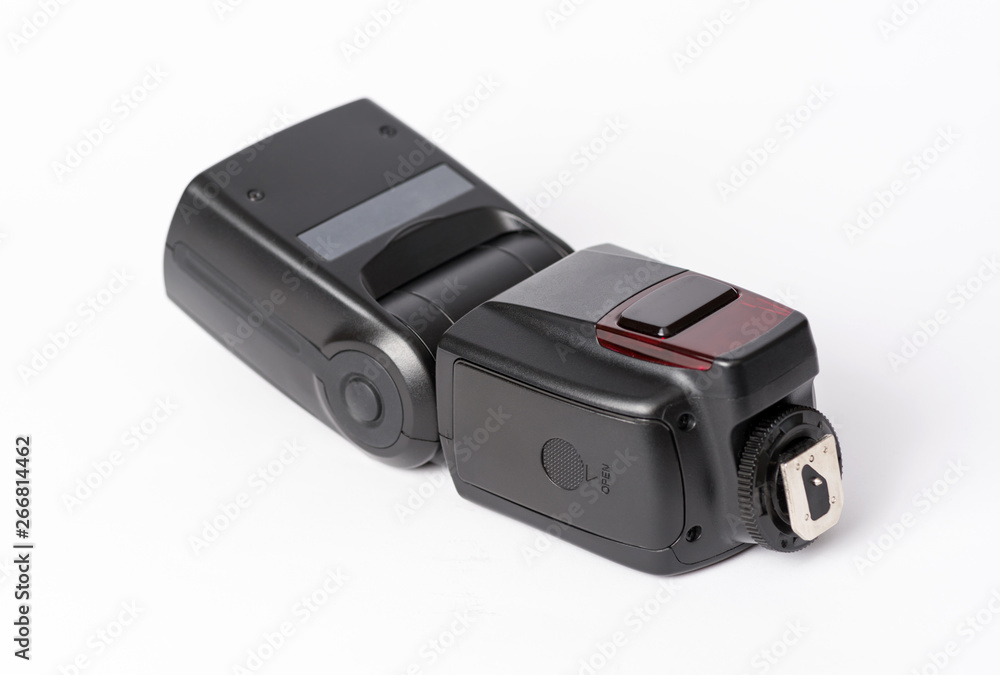 Digital camera flash isolated on white background Digital camera flash isolated on white background