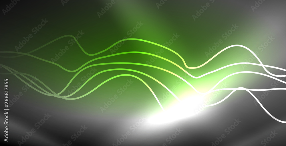 Neon lines shiny glowing background Neon lines shiny glowing background