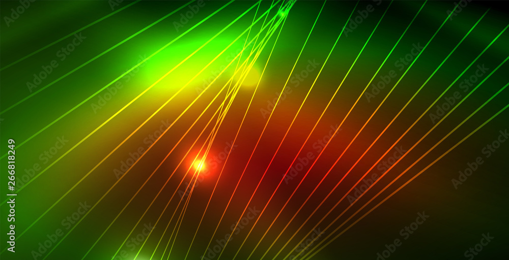 Shiny neon space background Shiny neon space background