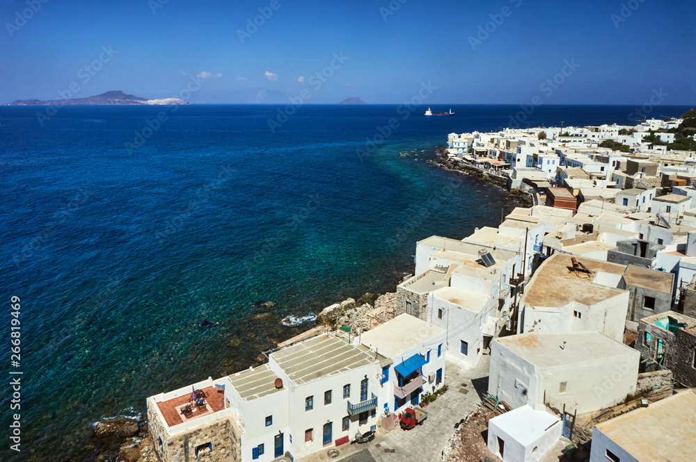 Greek city on the shore of the Aegean Sea on the island of Nisiros.