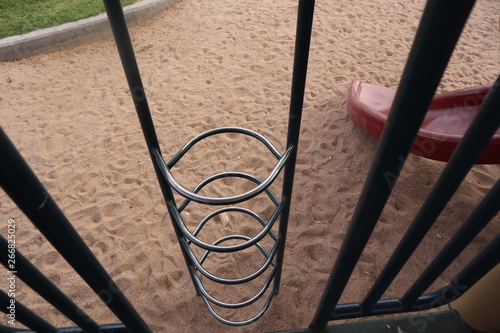 Children playground equipment industrial play set.