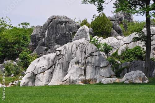 The Stone Forest Park Shilin. Yunnan, China.