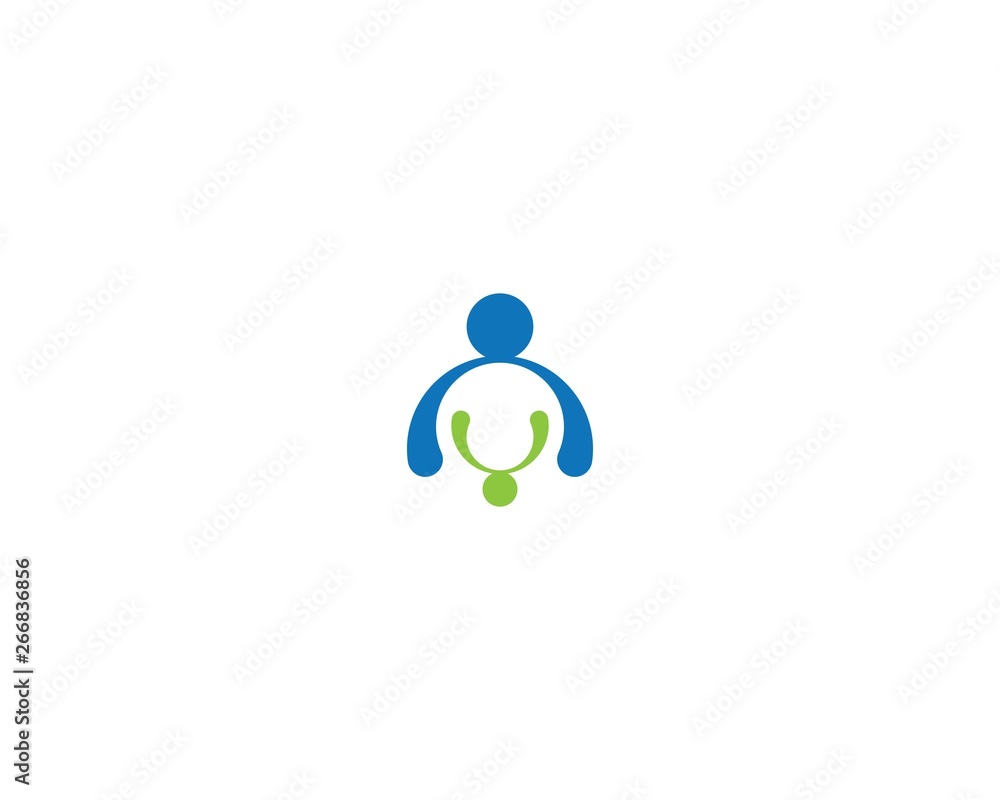 Community logo vector icon illustration Community logo vector icon illustration
