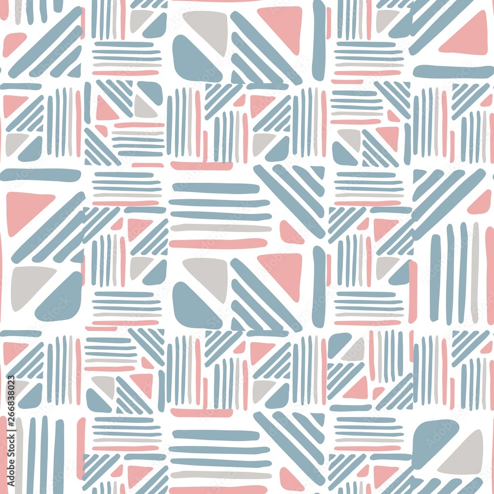 Seamless hand draw Folk pattern. weave lines ornament. Seamless hand draw Folk pattern. weave lines ornament.