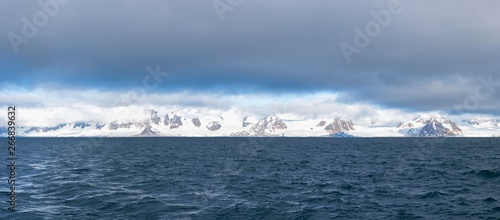 Sarstangen, Prince Charles Foreland Island, Spitsbergen Island, Svalbard Archipelago, Norway, Europe photo