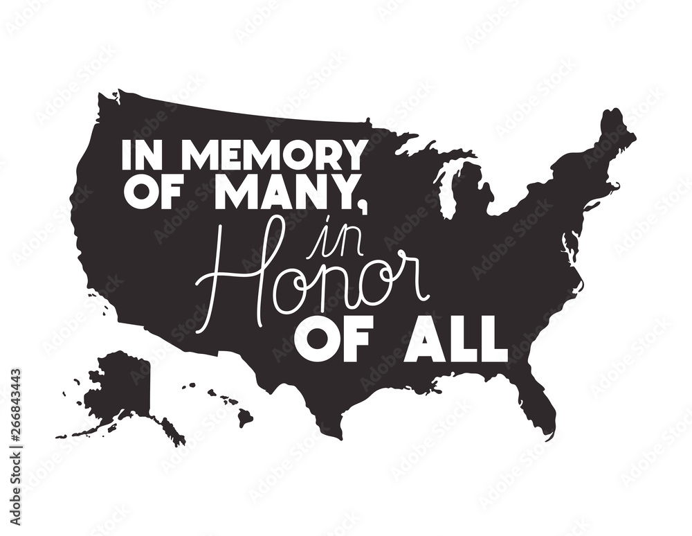 usa map of memorial day