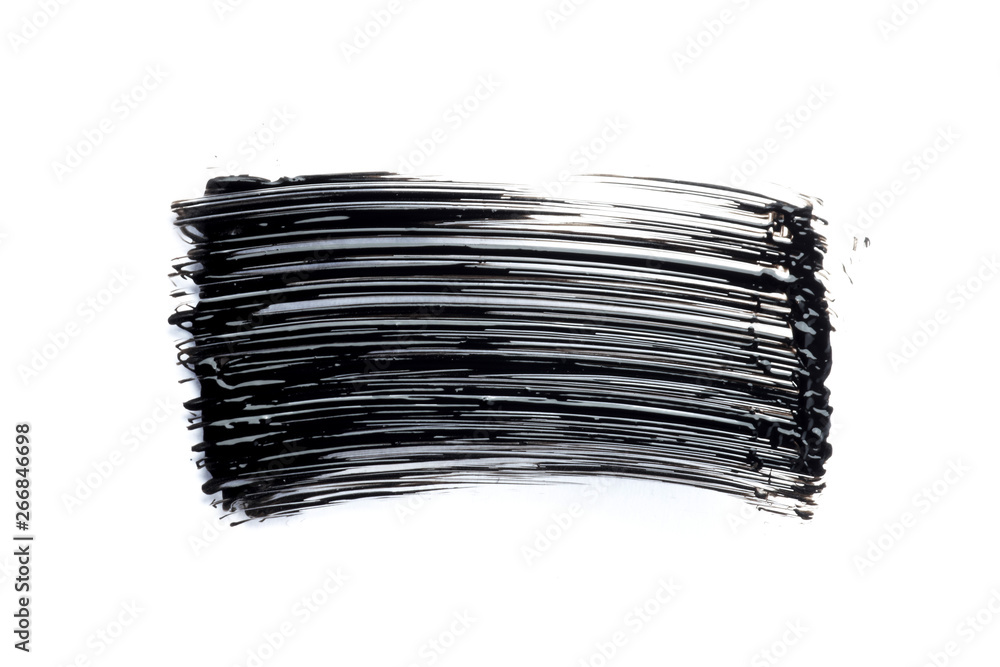 mascara texture with white background mascara texture with white background