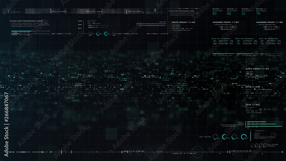 Futuristic motion graphic user interface head up display screen blank template with digital data telemetry information display for digital background graphic overlay Futuristic motion graphic user interface head up display screen blank template with digital data telemetry information display for digital background graphic overlay