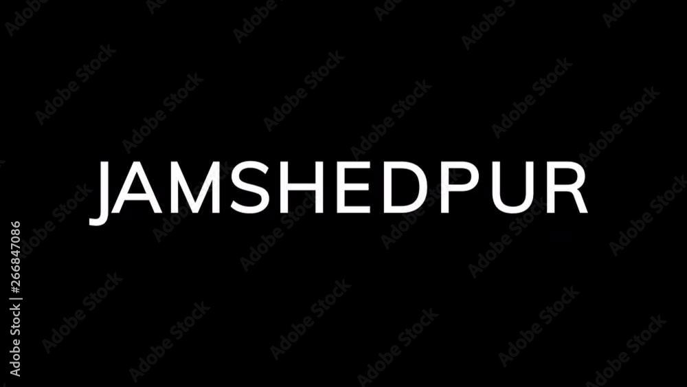 From the Glitch effect arises Big city JAMSHEDPUR. Then the TV turns off. Alpha channel Premultiplied - Matted with color black From the Glitch effect arises Big city JAMSHEDPUR. Then the TV turns off. Alpha channel Premultiplied - Matted with color black