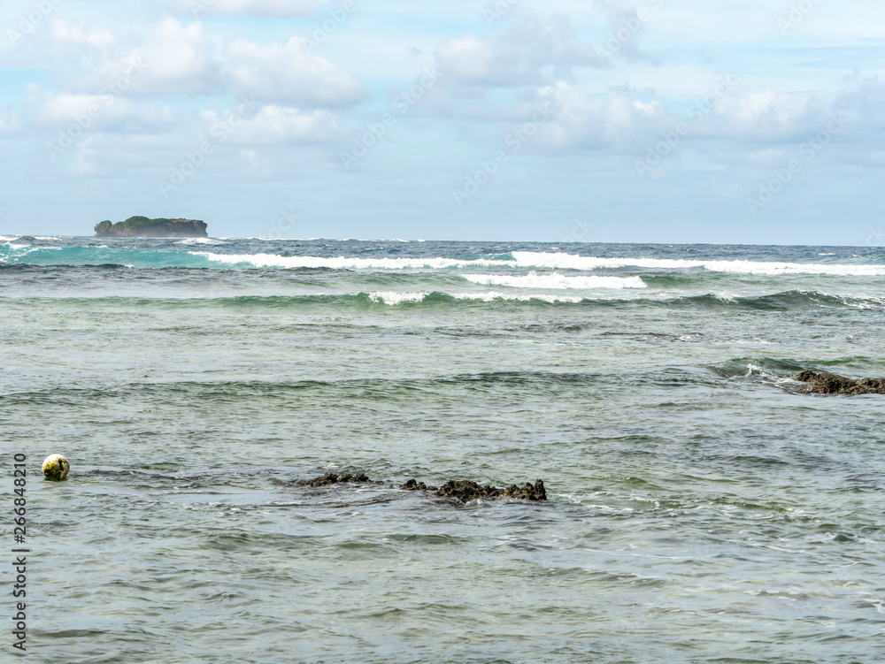 Beautiful landscape Cloud 9 beach at Siargao Beautiful landscape Cloud 9 beach at Siargao
