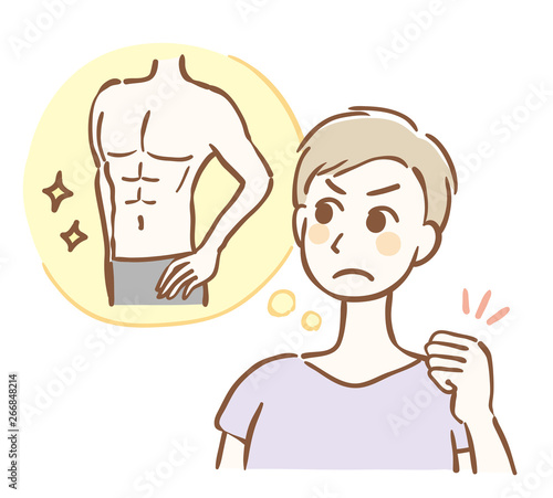 ダイエット　決意　男性