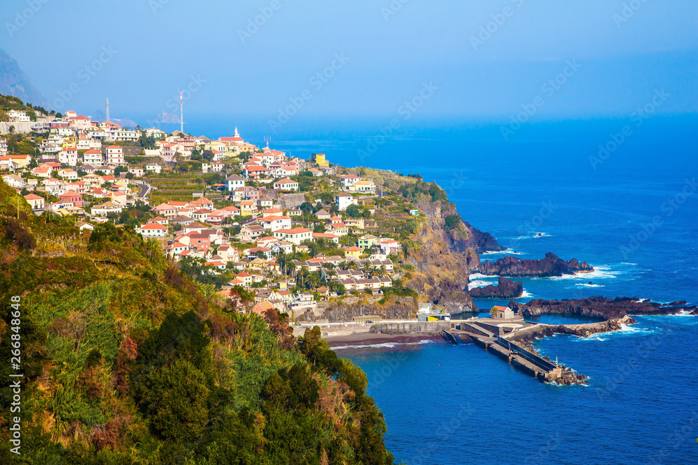  The tropical island of Madeira