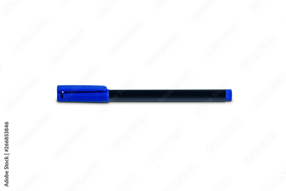 Chemical pen whiteboard marker isolated on white background Chemical pen whiteboard marker isolated on white background