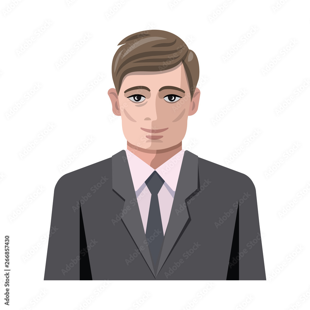 Vector illustration of avatar and face sign. Set of avatar and profile stock symbol for web. Vector illustration of avatar and face sign. Set of avatar and profile stock symbol for web.