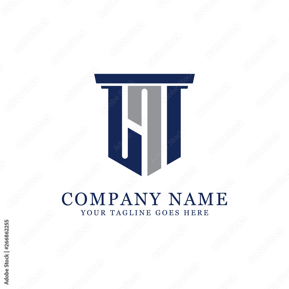 Simple Letter LI logo Design vector, can be used initial name, finance, law, business,art, Simple Letter LI logo Design vector, can be used initial name, finance, law, business,art,
