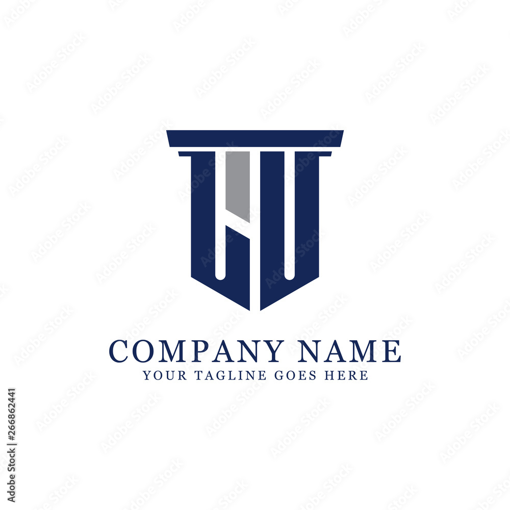 Simple Letter LV  logo Design vector, can be used initial name, finance, law, business,art,