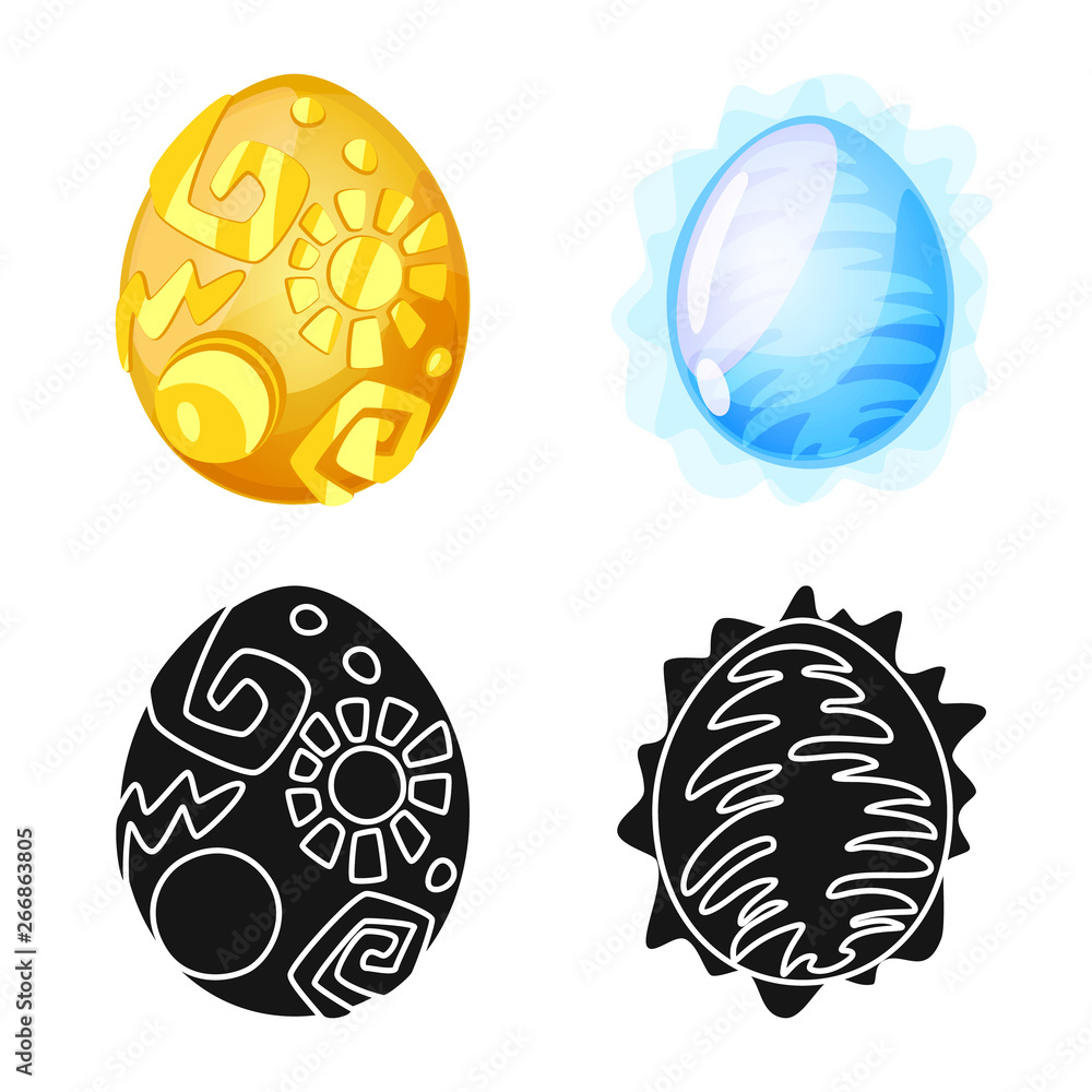 Vector design of animal and prehistoric icon. Set of animal and cute vector icon for stock. Vector design of animal and prehistoric icon. Set of animal and cute vector icon for stock.