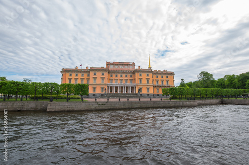 Mikhailovsky Castle in Saint-Petersburg photo