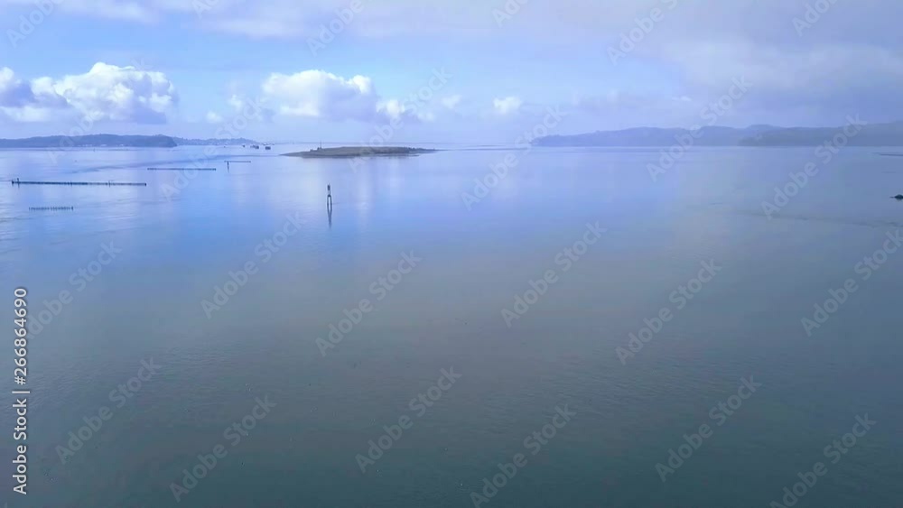 Flying over the bay with drone 1080p Flying over the bay with drone 1080p
