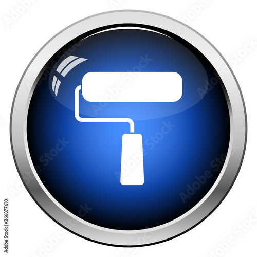 Icon Of Construction Paint Brushes