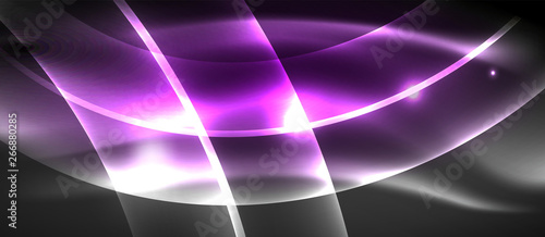 Neon light waves