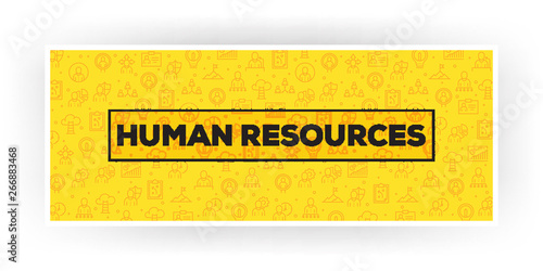 Human Resources Banner Concept