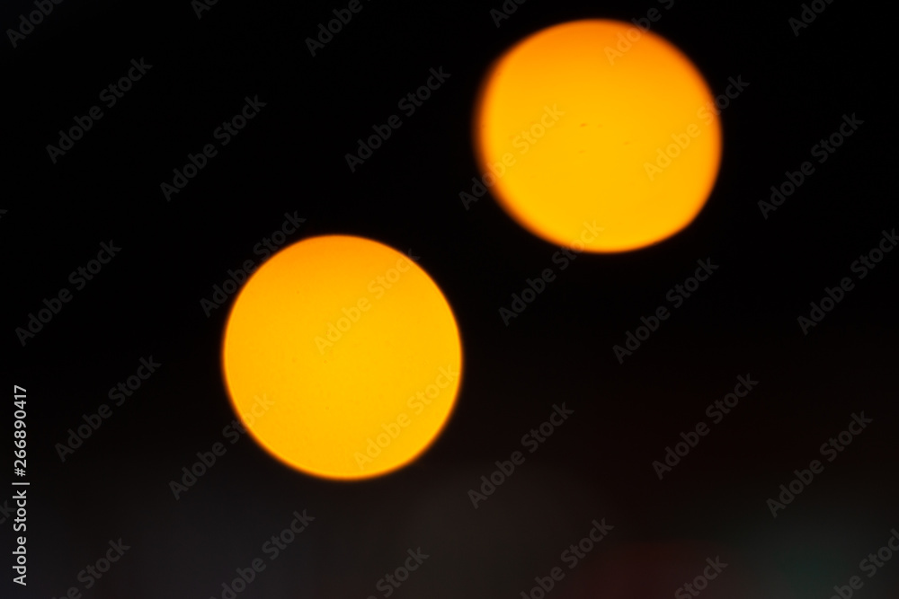 Bokeh on night, abstract background with circles Bokeh on night, abstract background with circles