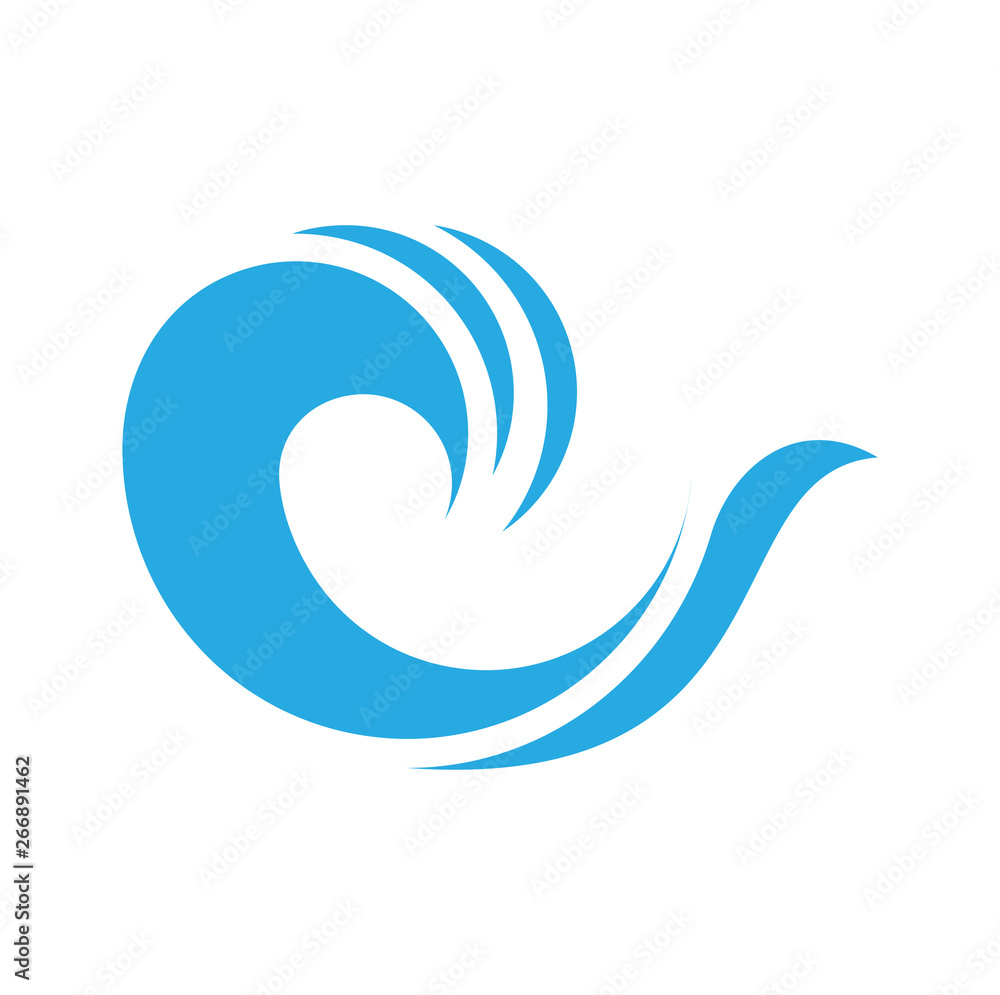 Waves icon on background for graphic and web design. Simple vector sign. Internet concept symbol for website button or mobile app. Waves icon on background for graphic and web design. Simple vector sign. Internet concept symbol for website button or mobile app.