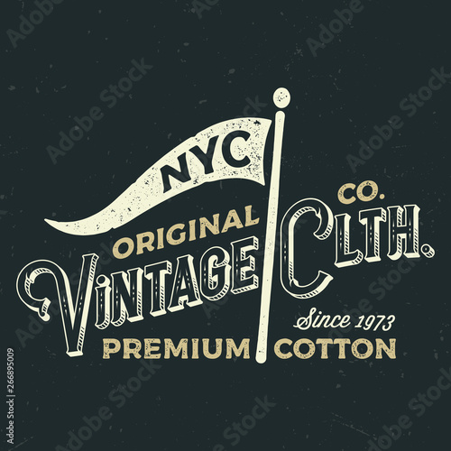 Original Vintage Cloth. - Te Design For Printing