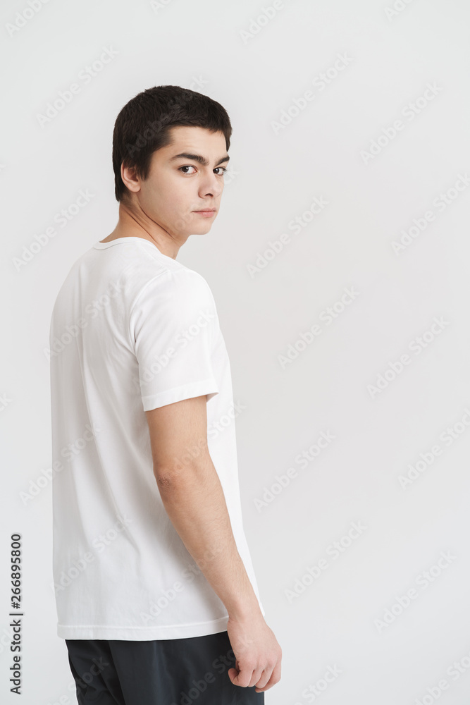 Portrait of a confident sportsman standing Portrait of a confident sportsman standing