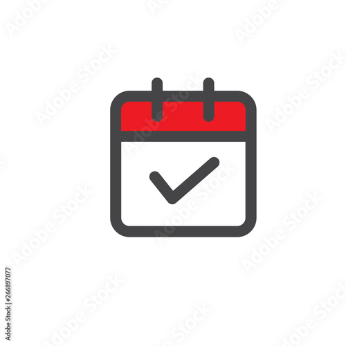 Time Management Icon with Deadline, Hurry, & Punctual Symbolism