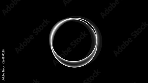 Motion background with moving geometric shapes (full HD 1920x1080).