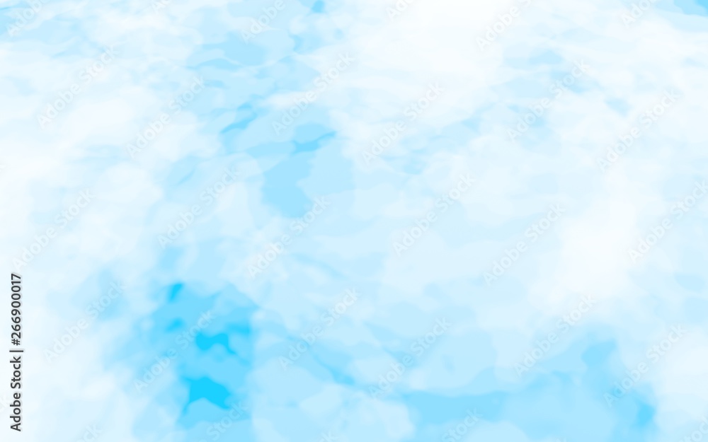 The bright sky in the morning. Blue sky background with white clouds. Cumulus white clouds in the clear blue sky. 3D illustration The bright sky in the morning. Blue sky background with white clouds. Cumulus white clouds in the clear blue sky. 3D illustration