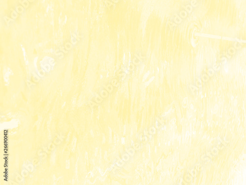 Yellow pencil background with white paper texture. Abstract sunny hand drawn colored pencils background. Light golden crayon drawings with graphite texture for templates, greeting card, poster design.