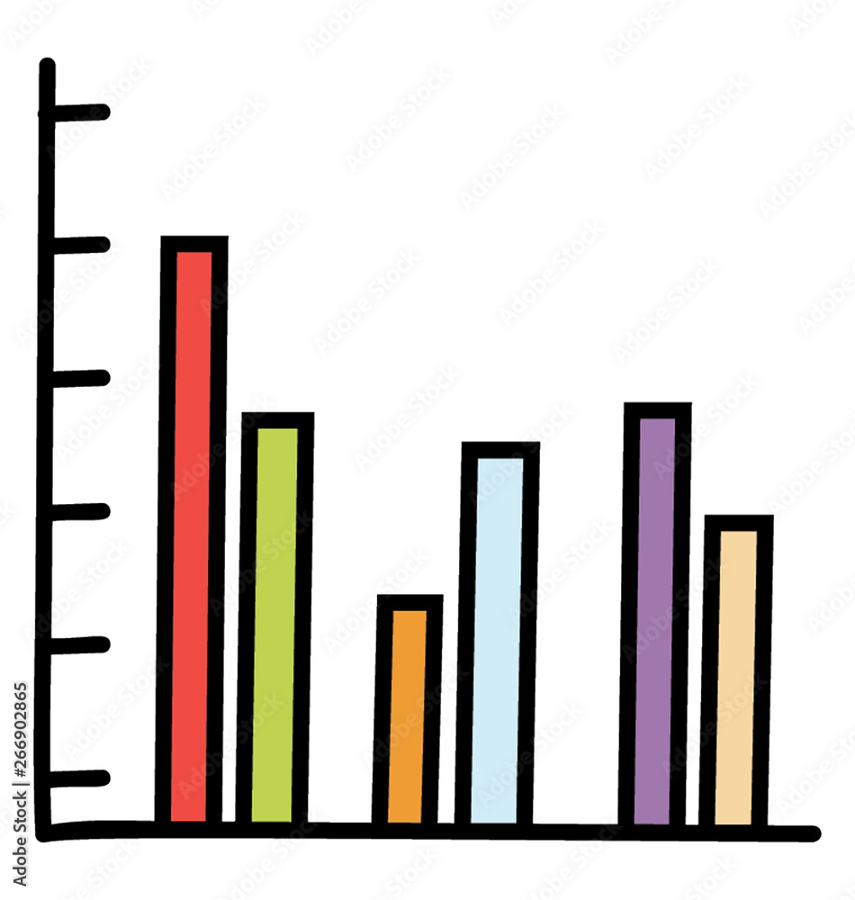 Business infographic, doodle design icon Business infographic, doodle design icon