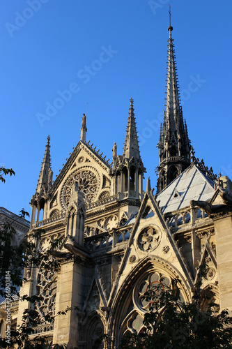 exterior of Notre Dame in Paris